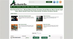 Desktop Screenshot of buatsandal.com