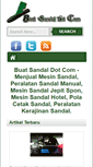 Mobile Screenshot of buatsandal.com